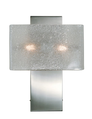 2-Light Brushed Nickel Turin Sconce