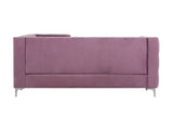 Rhett Transitional Sectional Sofa Purple Velvet (Purple MJ11-32) 55500-ACME