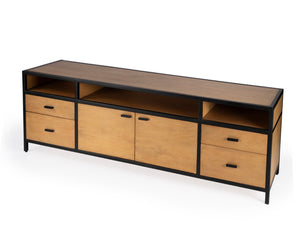 Butler Specialty Hans Wood and Iron Storage Tv Stand 5551419