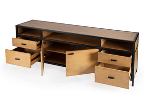 Butler Specialty Hans Wood and Iron Storage Tv Stand 5551419