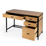 Butler Specialty Hans Natural Wood Storage Desk 5552419