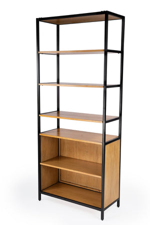 Butler Specialty Hans 35.25" W x 84.25"H Etagere Bookcase with Doors 5554419