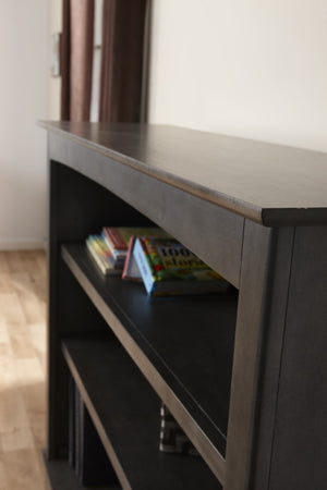 Bookcase/Hutch - Versatile Sustainable Wood Storage Solution with Adjustable Shelves for Kids’ Rooms