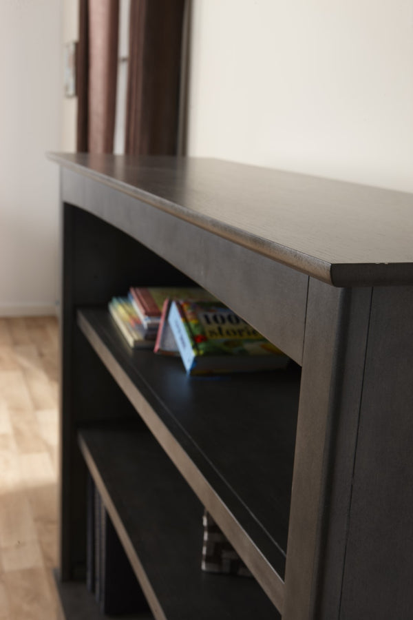 Bookcase/Hutch - Versatile Sustainable Wood Storage Solution with Adjustable Shelves for Kids’ Rooms