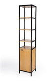 Butler Specialty Hans Narrow Wood and Iron 84" Etagere Bookcase 5556419