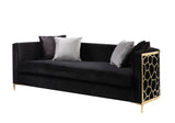 Fergal Contemporary Sofa with 4 Pillows