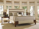 Island Fusion Mandarin Upholstered Panel Bed 6/6 King