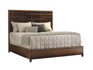 Island Fusion Shanghai Panel Bed 6/6 King