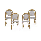 Remi Outdoor French Bistro Chairs (Set of 4)