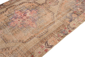 Pasargad Vintage Oushak Collection Coral Lamb's Wool Area Rug 55795-PASARGAD