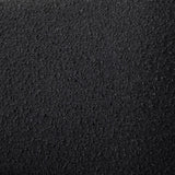Calais Boucle Fabric / Oak Veneer / Plywood / Foam Contemporary Black Boucle Fabric Accent Chair - 33.5" W x 31" D x 31.5" H