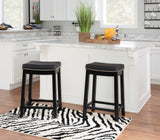 CLARIDGE BLACK COUNTER STOOL