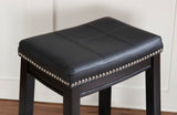 CLARIDGE BLACK COUNTER STOOL