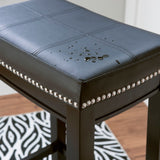 CLARIDGE BLACK COUNTER STOOL