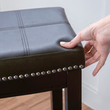 CLARIDGE BLACK COUNTER STOOL