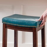 CLARIDGE BLUE COUNTER STOOL