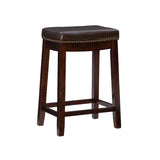 CLARIDGE  BROWN  COUNTER STOOL 