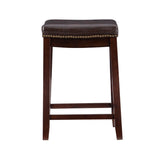 CLARIDGE  BROWN  COUNTER STOOL 