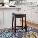 CLARIDGE  BROWN  COUNTER STOOL 