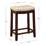 CLARIDGE BEIGE COUNTER STOOL