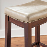 CLARIDGE BEIGE COUNTER STOOL