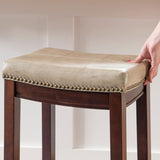 CLARIDGE BEIGE COUNTER STOOL