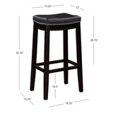 CLARIDGE BLACK BAR STOOL