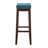 CLARIDGE BLUE BAR STOOL