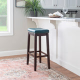 CLARIDGE BLUE BAR STOOL