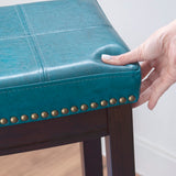 CLARIDGE BLUE BAR STOOL