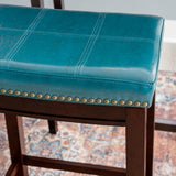 CLARIDGE BLUE BAR STOOL