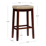 CLARIDGE BEIGE BAR STOOL