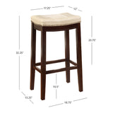 CLARIDGE BEIGE BAR STOOL