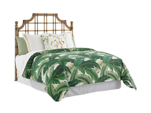 Twin Palms St. Kitts Rattan Headboard 5/0 Queen