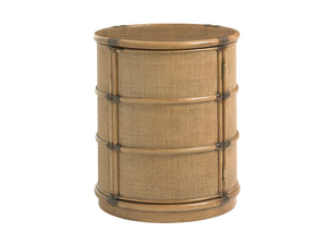 Twin Palms Cassada Drum Table