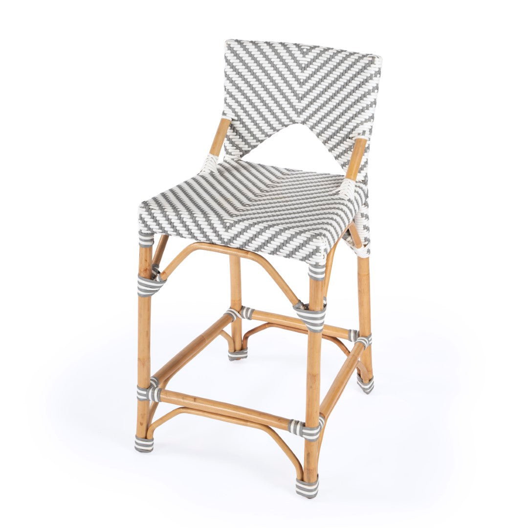 Butler Specialty Furniture Creanly Rattan Counter Stool - Thumbnail 2