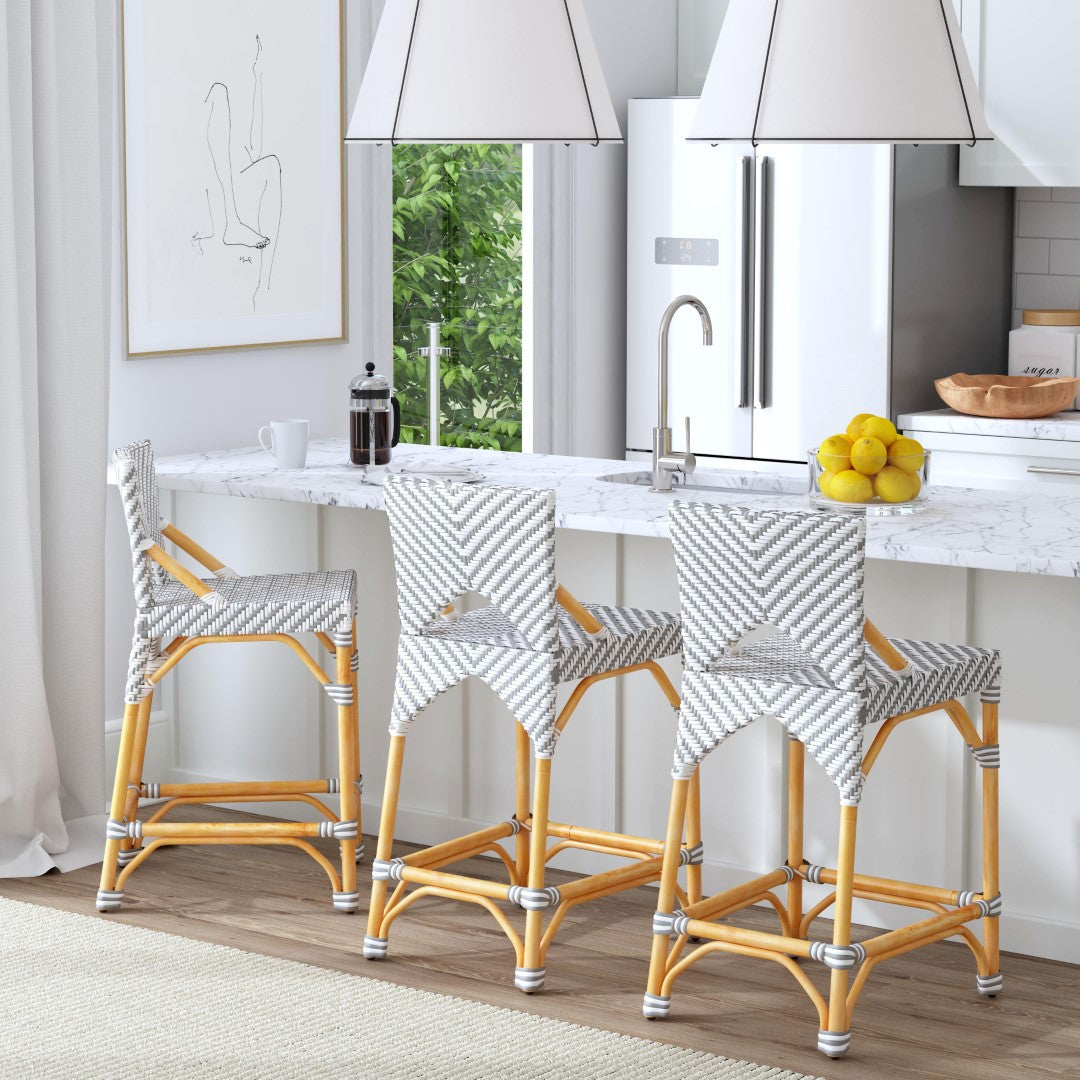 Butler Specialty Furniture Creanly Rattan Counter Stool - Thumbnail 4