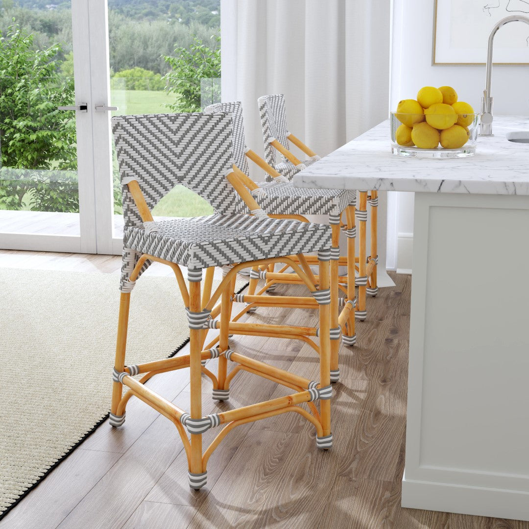 Butler Specialty Furniture Creanly Rattan Counter Stool - Thumbnail 5