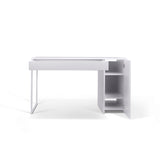 Prado Home Office Desk 9500.052545 Pure White, White Lacquer