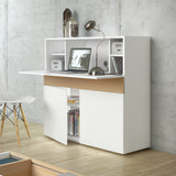 Focus Workstation 9500.052606 Pure White, Oak