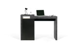 Detroit Console Desk 9500.052835 Concrete and Pure Black