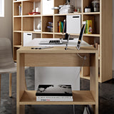 Harbour Desk 9500.052996 Pure White, Oak