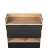 Lime Desk 9500.053276 Oak, Pure Black