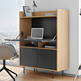 Lime Desk 9500.053276 Oak, Pure Black