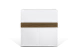 Focus Workstation 9500.054099 Walnut, Pure White