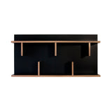 Bern 90 Wall Shelf 9000.318061 Black, Plywood