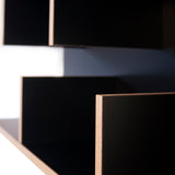 Bern 90 Wall Shelf 9000.318061 Black, Plywood