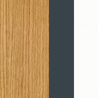 Dann 165 Tiles Star Sideboard 9500.403019 Oak, Pure White & Vinyl, Oak