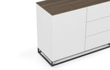 Join Composition 120H2 Wood Top W/ Legs 9500.404221 Walnut, Pure White, Black