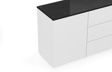 Join Composition 120H2 Marble Top W/ Sub-Base 9500.404306 Black Marble, Pure White